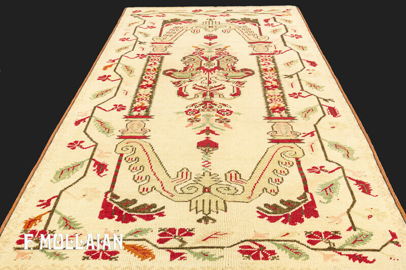 Antique Turkish Ghiordes Rug n°:77763736